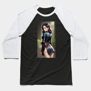 Anime Girl Baseball T-Shirt